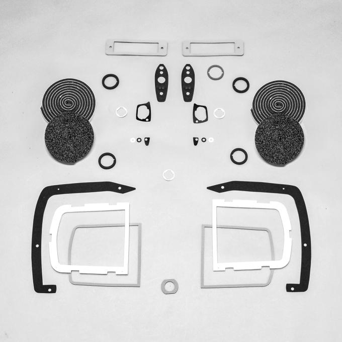Detroit Muscle Technologies Mopar B Body 68 Roadrunner GTX Satellite Paint Exterior Gasket Set BRR6868PK01