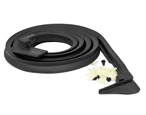 Metro Moulded Parts Door Seal, Back Left Cargo, 78-90 Dodge B-Series (B150/B250/B350) Van, Each LM 123-VE