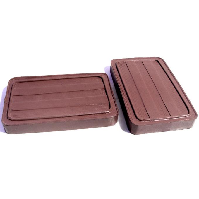 Metro Moulded Parts 1930-1939 Chrysler Clutch and Brake Pedal Pads, Brown CB 28-B