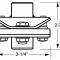 Borgeson Universal Steering Rag Joint Vibration Reducer 053449