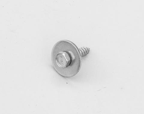 Detroit Muscle Technologies Mopar E Body 70-74 Barracuda Cuda Headlight Plastic Splash Shield Screw Fastener CHR6035041