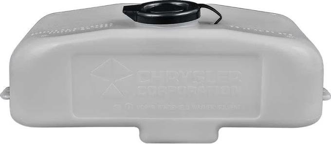AMD Windshield Washer Jar and Cap, 68-70 Dodge Plymouth B-Body X343-1468-S