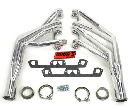 Doug's Headers 1964-66 MOPAR A-Body Small Block Alter-K-Tion Suspension 1 3/4" Long Tube Header with Metallic Ceramic Coating D454