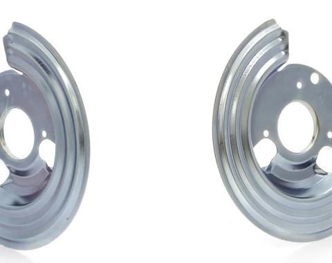 AMD Disc Brake Backing Plates, Pair, 73-74 Dodge Plymouth B, E Body K-MN1521