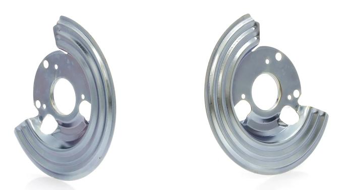 AMD Disc Brake Backing Plates, Pair, 73-74 Dodge Plymouth B, E Body K-MN1521