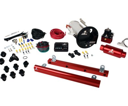 Aeromotive A1000 In-Tank Pump Gas Fuel System with 5.4L 4-V Fuel Rails, 07-12 Shelby GT500 17313