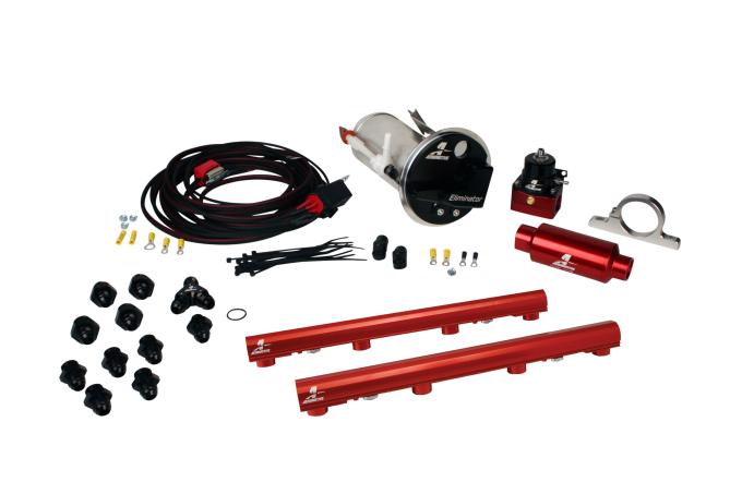 Aeromotive Eliminator In-Tank Race Fuel System with 4.6L 3-V Fuel Rails, 05-09 Mustang GT 17326