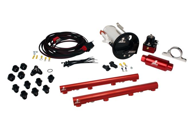 Aeromotive A1000 In-Tank Race Fuel System with 4.6L 3-V Fuel Rails, 07-12 Shelby GT500 17310