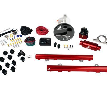 Aeromotive A1000 In-Tank Pump Gas Fuel System with 5.0L 4-V Fuel Rails, 05-09 Mustang GT 17309