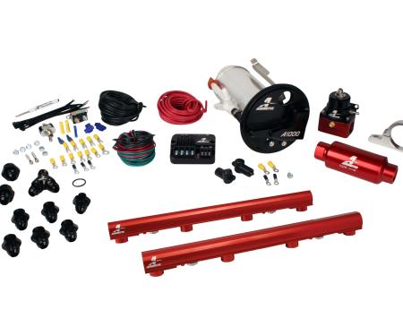 Aeromotive A1000 In-Tank Pump Gas Fuel System with 4.6L 3-V Fuel Rails, 07-12 Shelby GT500 17311