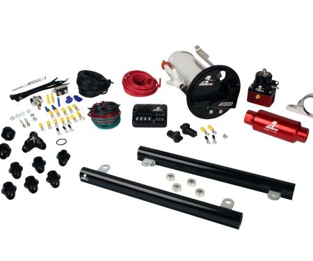 Aeromotive A1000 In-Tank Pump Gas Fuel System with 5.4L CJ Fuel Rails, 07-12 Shelby GT500 17315
