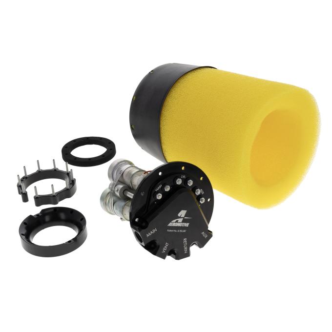 Aeromotive Triple 450 LPH Trifekta&trade; Phantom In-Tank Fuel Pump Kit, Return Style Kit 18311