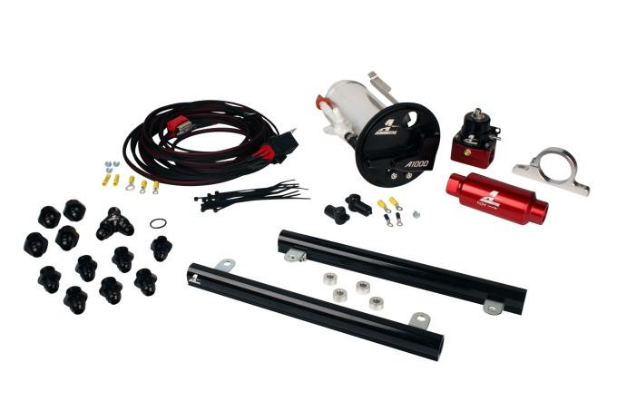 Aeromotive A1000 In-Tank Race Fuel System with 5.4L CJ Fuel Rails, 07-12 Shelby GT500 17314