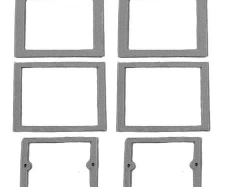 Detroit Muscle Technologies Backup Light Gasket Set, 67 Plymouth B-Body BBE6767RL01