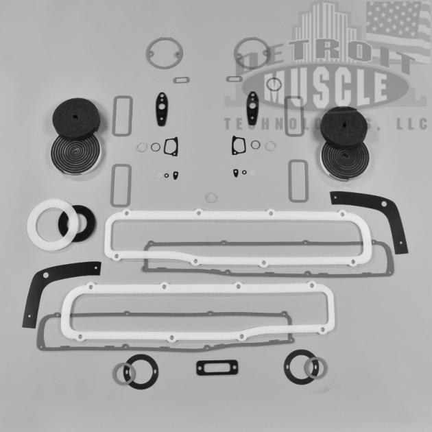 thumbnail image 2 of 1955-1957 Chevy 4-Door Exterior Paint Gasket Set – Made In USA By Crazylights 2 of 3