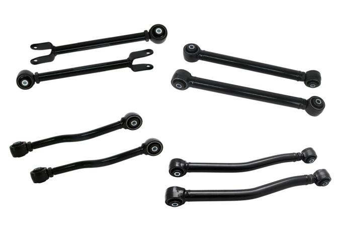 SuperPro HD Adjustable Vehicle Control Arm Package Front and Rear Upper and Lower TRCJKCAKIT