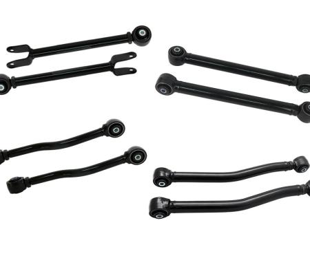 SuperPro HD Adjustable Vehicle Control Arm Package Front and Rear Upper and Lower TRCJKCAKIT