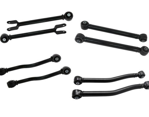 SuperPro HD Adjustable Vehicle Control Arm Package Front and Rear Upper and Lower TRCJKCAKIT