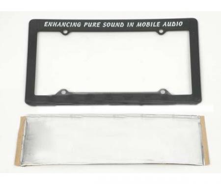 Hushmat Ultra Insulation, License Plate, For Camaro, 1967-2014