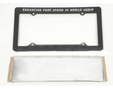 Hushmat Ultra Insulation, License Plate, For Camaro, 1967-2014