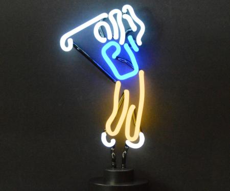 Neonetics Neon Sculptures, Golfer Neon Sculpture