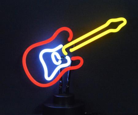 Neonetics Neon Sculptures, Electric Guitar Neon Sculpture