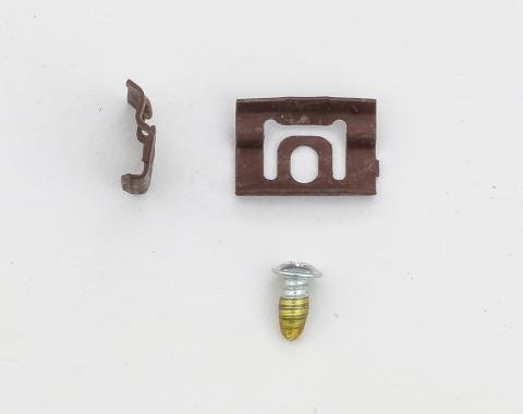 Detroit Muscle Technologies Mopar 6002686 Window Reveal Trim Clip & Screw CHR6002686