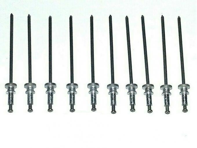 Window Trim Clip Stud Rivet Set, Aluminum