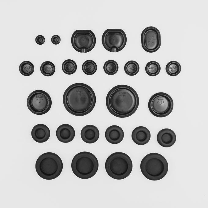 Detroit Muscle Technologies Mopar A Body 67-69 Barracuda Dart Valiant 27pc Body Plug Set AXX6769BP01-BPK5