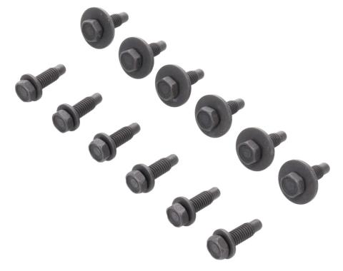 AMD Lower Door Hinge Bolt Kit, 66-74 Dodge Plymouth B-Body 67-76 A-Body X521-1466-S