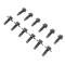AMD Lower Door Hinge Bolt Kit, 66-74 Dodge Plymouth B-Body 67-76 A-Body X521-1466-S