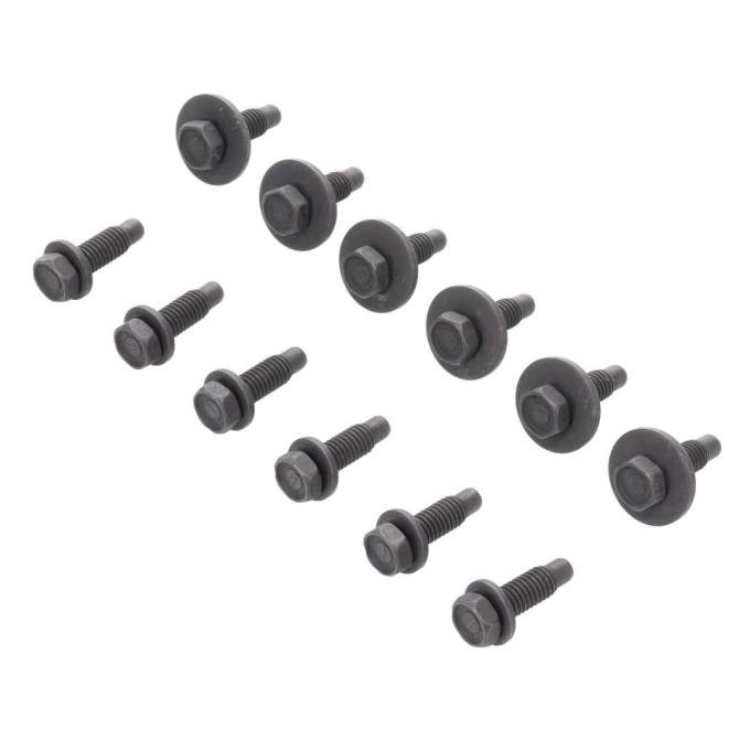 AMD Lower Door Hinge Bolt Kit, 66-74 Dodge Plymouth B-Body 67-76 A-Body X521-1466-S