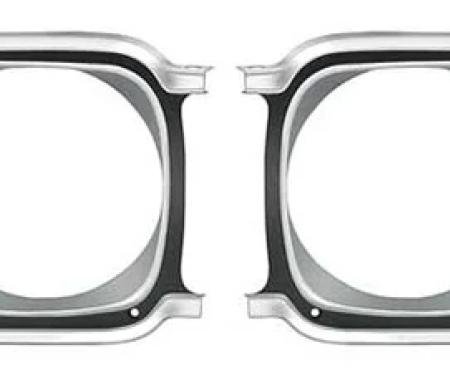 AMD Headlamp Bezels, Pair, 69 Sport Satellite/GTX X145-1469-2P
