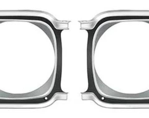 AMD Headlamp Bezels, Pair, 69 Sport Satellite/GTX X145-1469-2P