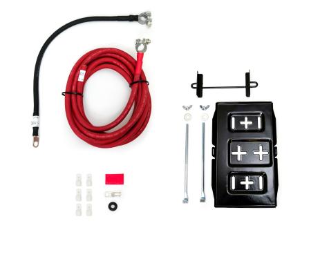 Taylor Cable Single Trunk Mount Battery Relocation Kit with 1 Gauge Welding Cable 48020