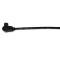 Taylor Cable Chevy Small Block Race Fit 8mm Spiro-Pro Spark Plug Wire Set with Over Valve Cover Socket Fitment, Black, 90&deg; Spark Plug Boot Angle 76027