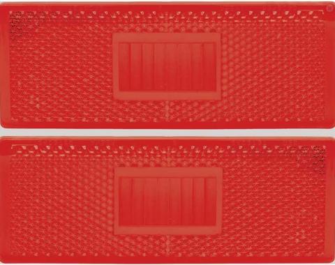 AMD Side Marker Lamp Lenses, Rear, LH/RH Pair, 70-71 Duster; 70 GTX Road Runner K-MD2059