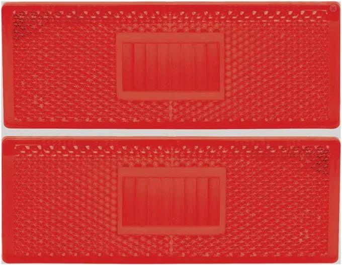 AMD Side Marker Lamp Lenses, Rear, LH/RH Pair, 70-71 Duster; 70 GTX Road Runner K-MD2059