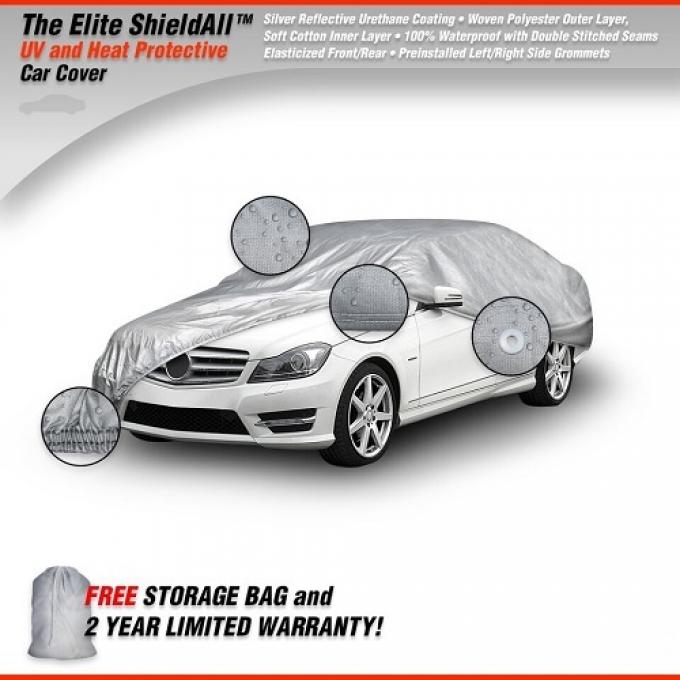 PLYMOUTH BARRACUDA Elite ShieldAll Car Cover, Gray, 1965-1974