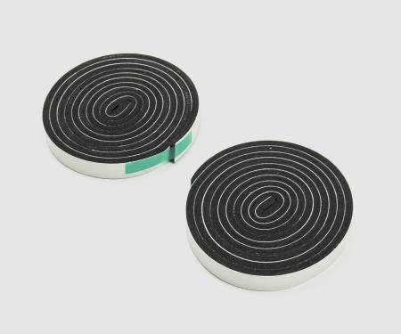 Detroit Muscle Technologies Mopar B Body 71 72 73 74 Weatherstrip Channel (Drip Rail) to Roof Sealing Strips Rolls BXX7174DR01