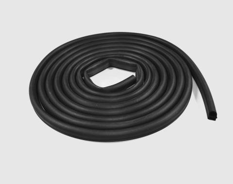 Detroit Muscle Technologies Mopar B E Body 73-76 Trunk Weatherstrip 18ft - "D" shaped profile, SOFT GEN7376WS30