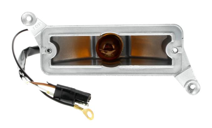 AMD Park Lamp Housing w/ Wire Pigtail, RH, 69 Dart X133-2069-R
