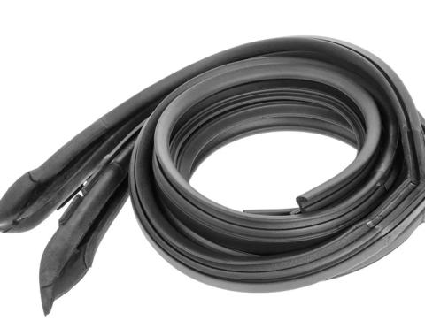 AMD Roof Rail Weatherstrips, LH/RH Pair, 68-70 Dodge Plymouth B-Body 2DR Hardtop J-CH2015