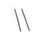 AMD Vent Window Division Bar Weatherstrip, Pair with Clips, 67-72 Dodge Plymouth A-Body 67-70 B-Body X563-1067-1P