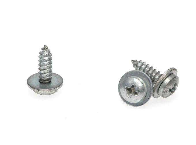 AMD Windshield Washer Reservoir Mounting Screw Set, 2pcs, 67-76 Dodge Plymouth A-Body; 66-74 B-Body; 70-74 E-Body F-800