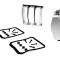 AMD Parking Lamp Lens Set, Sharktooth Style, 71-72 Duster 340;Twister 340 K-MA1181