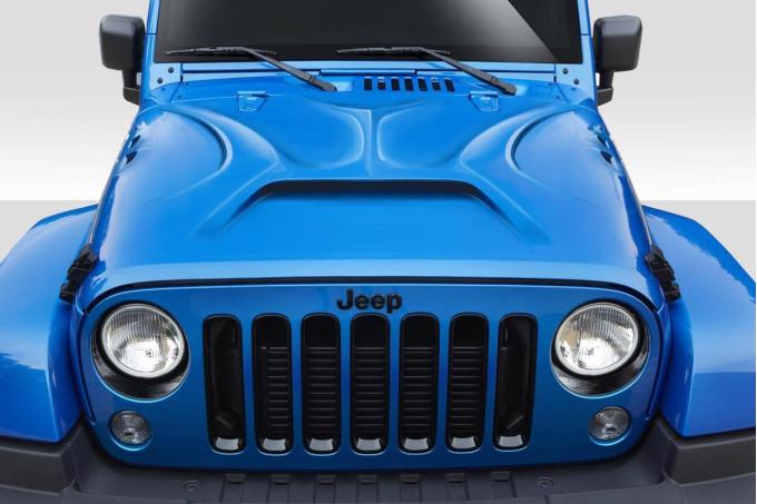 Extreme Dimensions 2007-2018 Jeep Wrangler Duraflex Predator Hood 114963
