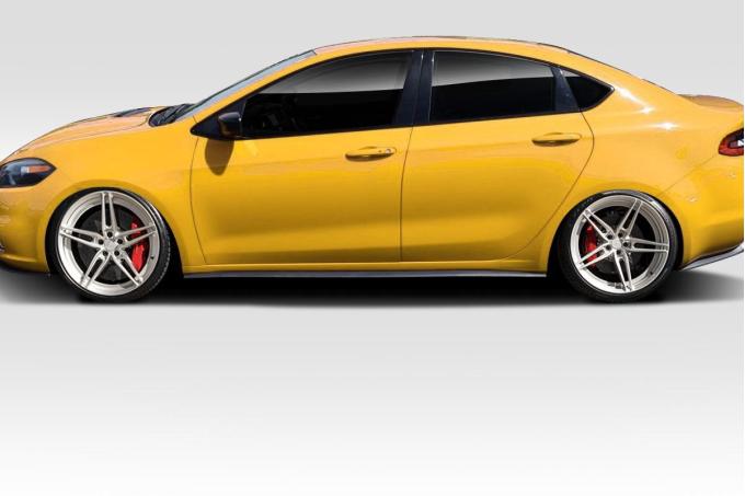 Extreme Dimensions 2013-2016 Dodge Dart Duraflex Scat Look Side Skirts 114243