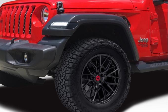 Extreme Dimensions 2007-2018 Jeep Wrangler Duraflex JL Look Fender Flare 116578