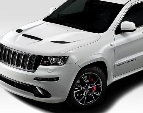 Extreme Dimensions 2011-2022 Jeep Grand Cherokee Duraflex Hellcat Look Hood 115219